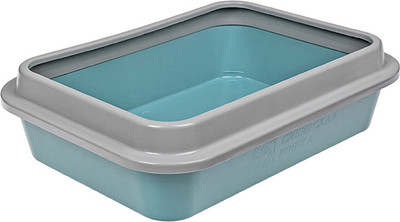 Туалет-лоток Сибирская кошка С бортиком глубокий 9056 (тиффани)