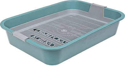 Туалет-лоток Сибирская кошка С сеткой 8950 (тиффани)