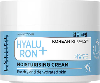 Крем для лица Eveline Cosmetics Korean Rituals Hyaluron+ Увлажняющий (50мл)