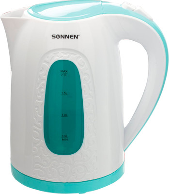 Электрочайник Sonnen KT-2016 / 453417 (белый/синий)