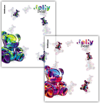 Набор обложек Erich Krause Jelly Bear / 63504