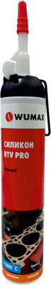 Герметик силиконовый Wumax Rtv Pro / 18933200 (200мл, черный)