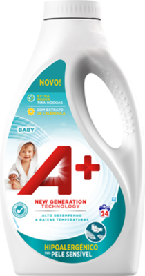 Гель для стирки A+ Baby Универсальный для детского белья (0.99л)