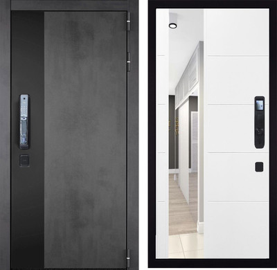 Входная дверь ГРАНИТ Роял Смарт 83 (86x205, правая)