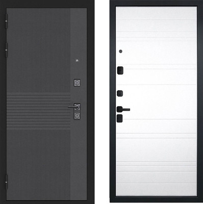 Входная дверь ГРАНИТ Гранж 21 (86x205, правая)