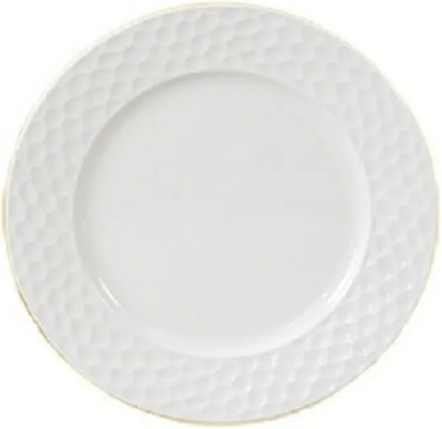 Тарелка столовая обеденная JEWEL Нежность ПС0034-33Т (золото)