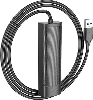 Док-станция для ноутбука Hoco HB42 Easy safety 4в1 (1.2м)