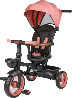 Трехколесный велосипед с ручкой CosmoRide LX-02PK (розовый)