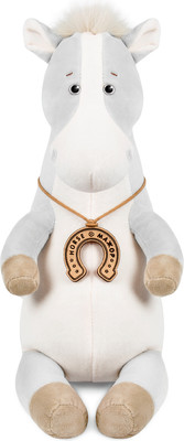 Мягкая игрушка Maxitoys Конь Краш с Подковой / MT-250214-25