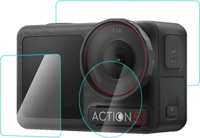 Комплект защитных стекол для камеры Zarrumi TF-D5P для DJI Action 5 Pro
