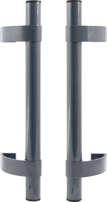 Ручка дверная БУЛАТ РС-02.400.7024 (серебристый графит)