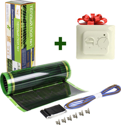 Теплый пол электрический Теплый пол №1 ПТСП-1320-6 с терморегулятором RТС 70.26