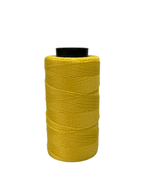 Шнур хозяйственный Мегакорд Крученый строительно-бытовой разметочный (250м, желтый)