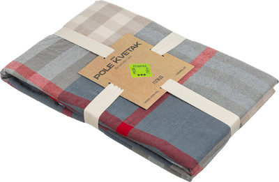 Плед Pole Kvetak (Беларускі лён) 140x180 21С131-ШР/у./л.с.уп. (2 Полёт 837/сорт 1)