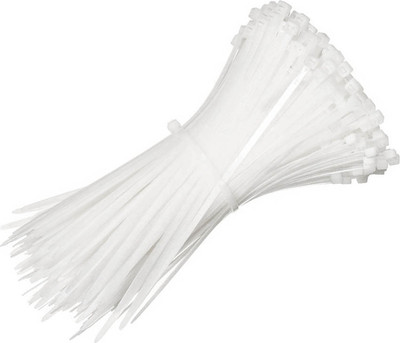 Набор стяжек для кабеля Admiral 6.6 3.6x150 (100шт, белый)