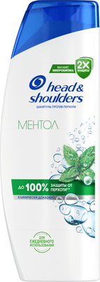Шампунь для волос Head & Shoulders Ментол (360мл)