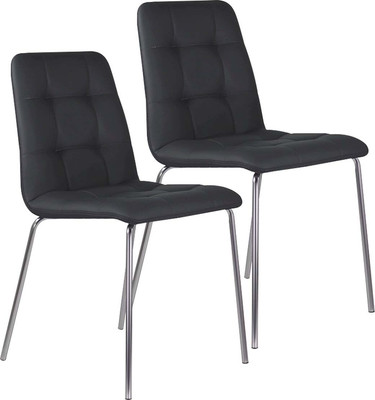 Набор стульев Brabix CF-011 / 532765 (2шт, черный)