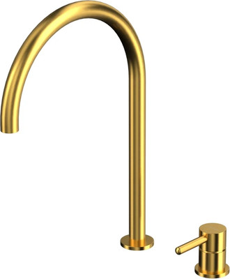 Смеситель Whitecross Y1218GLB (брашированное золото)