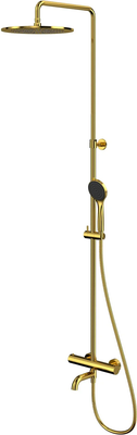 Душевая система со смесителем Whitecross Y1234BASICGL (золото)