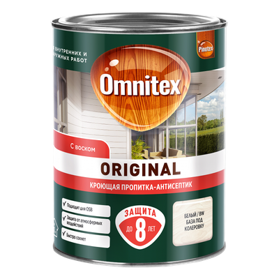 Пропитка для дерева Omnitex Кроющая Original BW (2.7л)