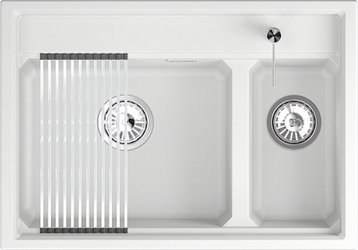 Мойка кухонная GRANULA KS-7302i (арктик)