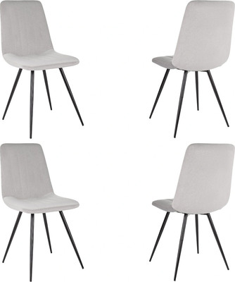 Набор стульев Бюрократ CH-K6 (4шт, светло-серый/Holland 09)