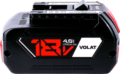 Аккумулятор для электроинструмента VOLAT VT-BOS-GBA180-18.0V4.0AH (для Bosch)