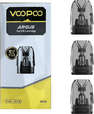 Набор картриджей для электронного парогенератора VooPoo Argus Pod Cartridge TOP 0.4Ом (2мл, 3шт)