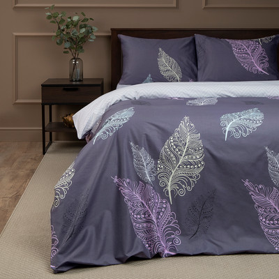 Комплект постельного белья Amore Mio Сатин BZ QR Агра Double max Sp h / 38314 (многоцветный)