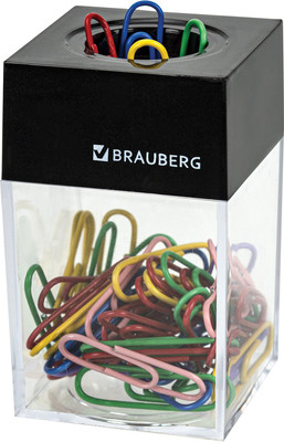 Подставка настольная Brauberg 271178 (со скрепками)