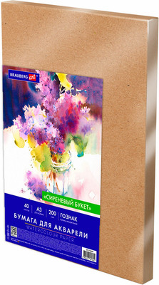 Набор бумаги для рисования Brauberg Art Classic / 116886 (40л)