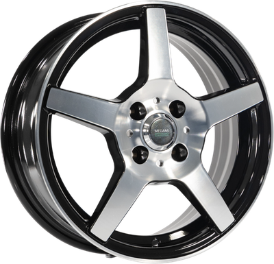 Литой диск Megami AF-07 15x6" 4x100мм DIA 54.1мм ET 48мм BKF