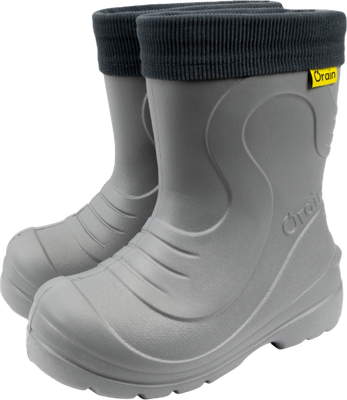 Резиновые сапоги детские O'rain 38(СЕ)220УВ (р.29-30, серый)