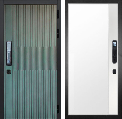 Входная дверь ГРАНИТ Бриони Смарт 75 (96x207, правая)