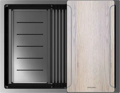 Мойка кухонная Paulmark PM785845-GM