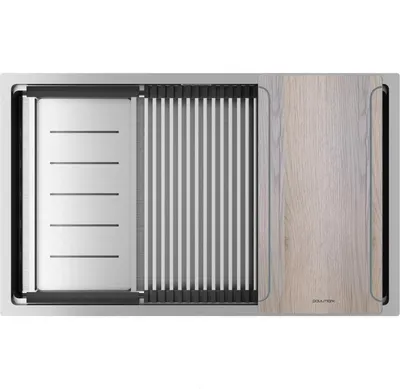 Мойка кухонная Paulmark PM787445-BS