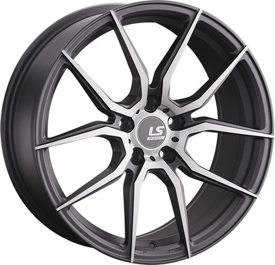 Литой диск LS wheels FlowForming RC36 18x8" 5x112мм DIA 66.6мм ET 40мм MGMF