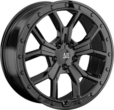 Литой диск LS wheels FlowForming RC74 20x8.5" 5x120мм DIA 72.6мм ET 41.5мм BK