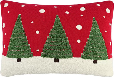 Подушка декоративная Tkano Festive Wood New Year Essential / TK25-CU0020