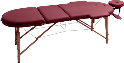 Массажный стол Unix Med Comfort 3 Section / MTCOMFORTBR (бургунди)