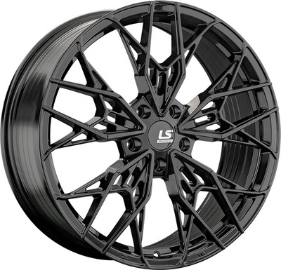 Литой диск LS wheels FlowForming RC83 19x8.5" 5x120мм DIA 72.6мм ET 25мм BK