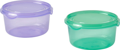 Набор контейнеров Ikea Прута 805.967.08 (2шт, сиреневый/зеленый)