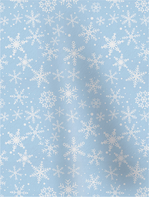 Плед Золотая сказка Снежинки 150x200 / 592530