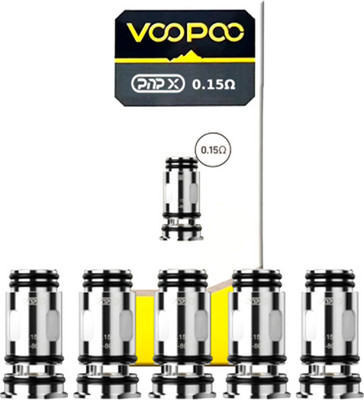 Набор испарителей VooPoo PNP X Coil 0.15Ом (5шт)