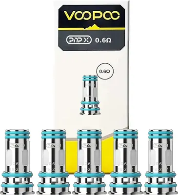 Набор испарителей VooPoo PNP X Coil 0.6Ом (5шт)