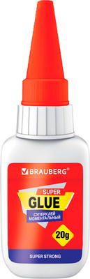 Клей Brauberg Суперклей моментальный / 608101 (20г)
