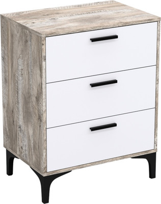 Комод Кастанье Кантри КК70-3 (белый/дуб юкон)