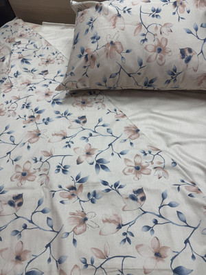 Комплект постельного белья Блакiт Мелодыя вясны Евро 50х70 41262/0 651102/571108 К