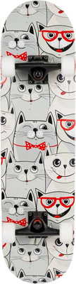 Скейтборд CosmoRide Коты SBCR25GY54MM