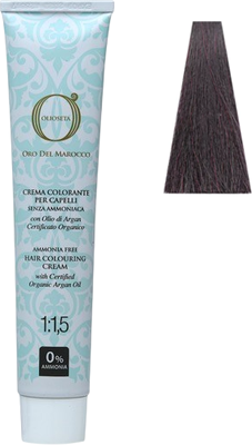 Крем-краска для волос Barex Olioseta Oro del Marocco тон 1.7 (100мл)